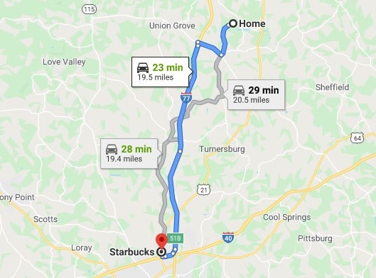 starbucks coffee shop statesville nc