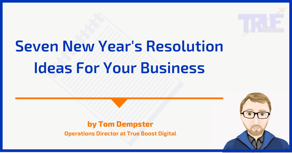 new year's resolution ideas for your business