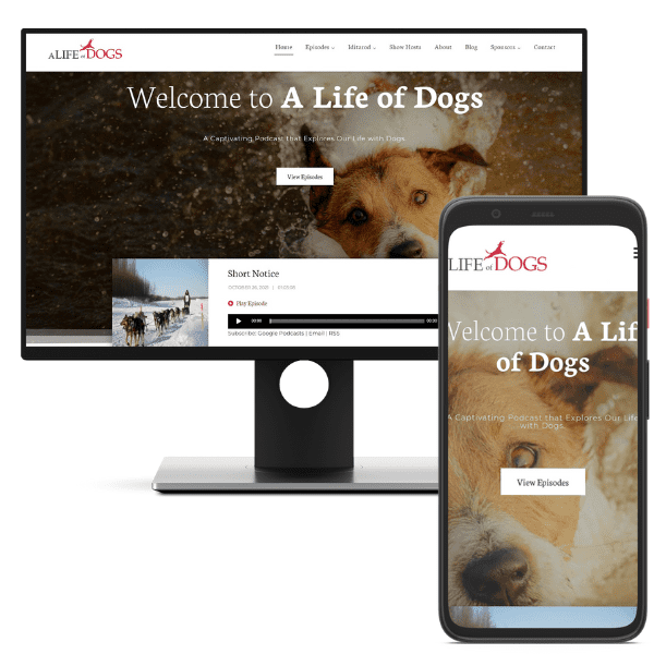 a life of dogs website